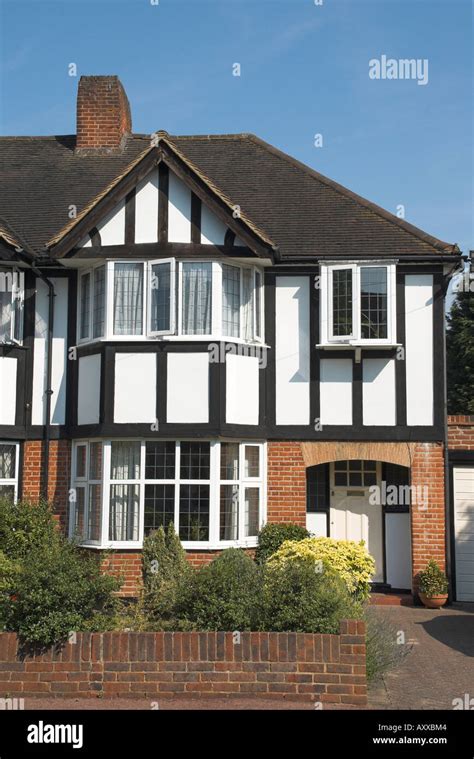 semi detached mock tudor